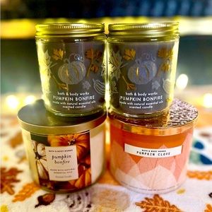 Pumpkin B&BW Candles